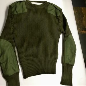 Vintage Khaki/Army Green Long Sleeve Cardigan